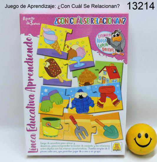 Imagen de JUEGO DE APRENDIZAJE ¿CON CUAL SE RELACIONAN? 1.26